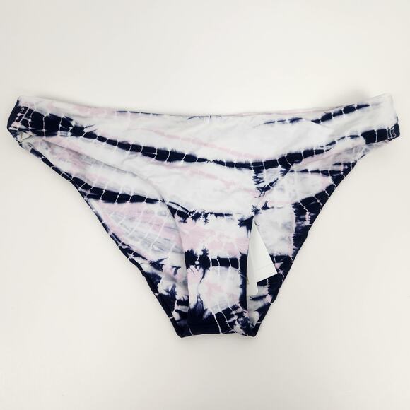 l*space Other - L*Space Sandy Bikini Bottom in Liberty Tie Dye Blue Size Small